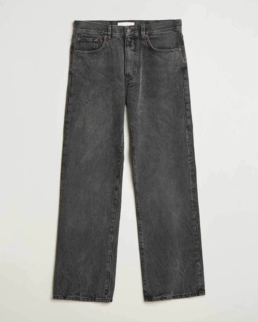Men | Jeans | Jeanerica | VM009 Vega Canvas Trousers Black Firenze