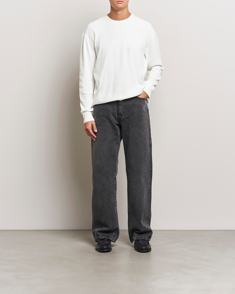 Men | Jeans | Jeanerica | VM009 Vega Canvas Trousers Black Firenze