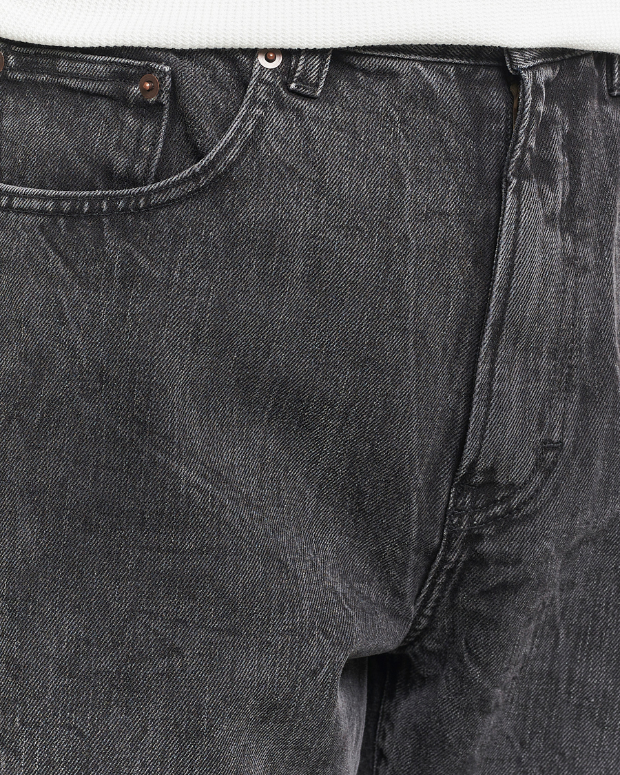 Men | Jeans | Jeanerica | VM009 Vega Canvas Trousers Black Firenze