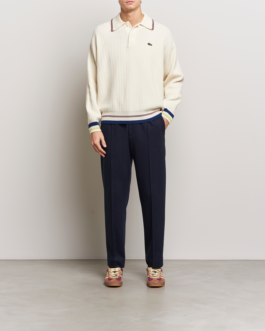 Men | Sweaters & Knitwear | Lacoste | Retro Tennis Wool Polo Lapland