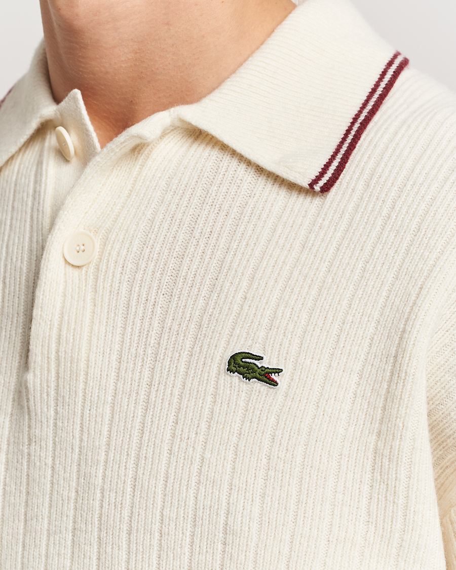 Men | Sweaters & Knitwear | Lacoste | Retro Tennis Wool Polo Lapland