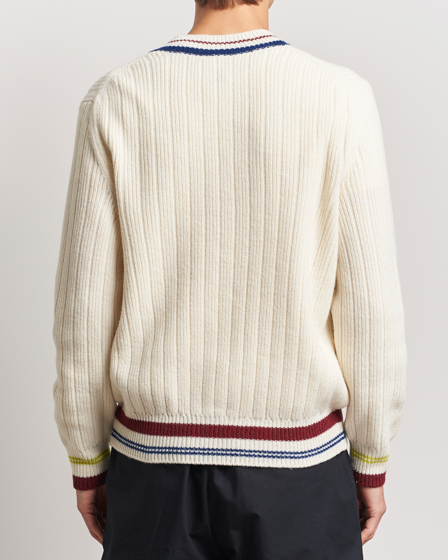 Men | Sweaters & Knitwear | Lacoste | Retro Tennis Wool V-Neck Lapland