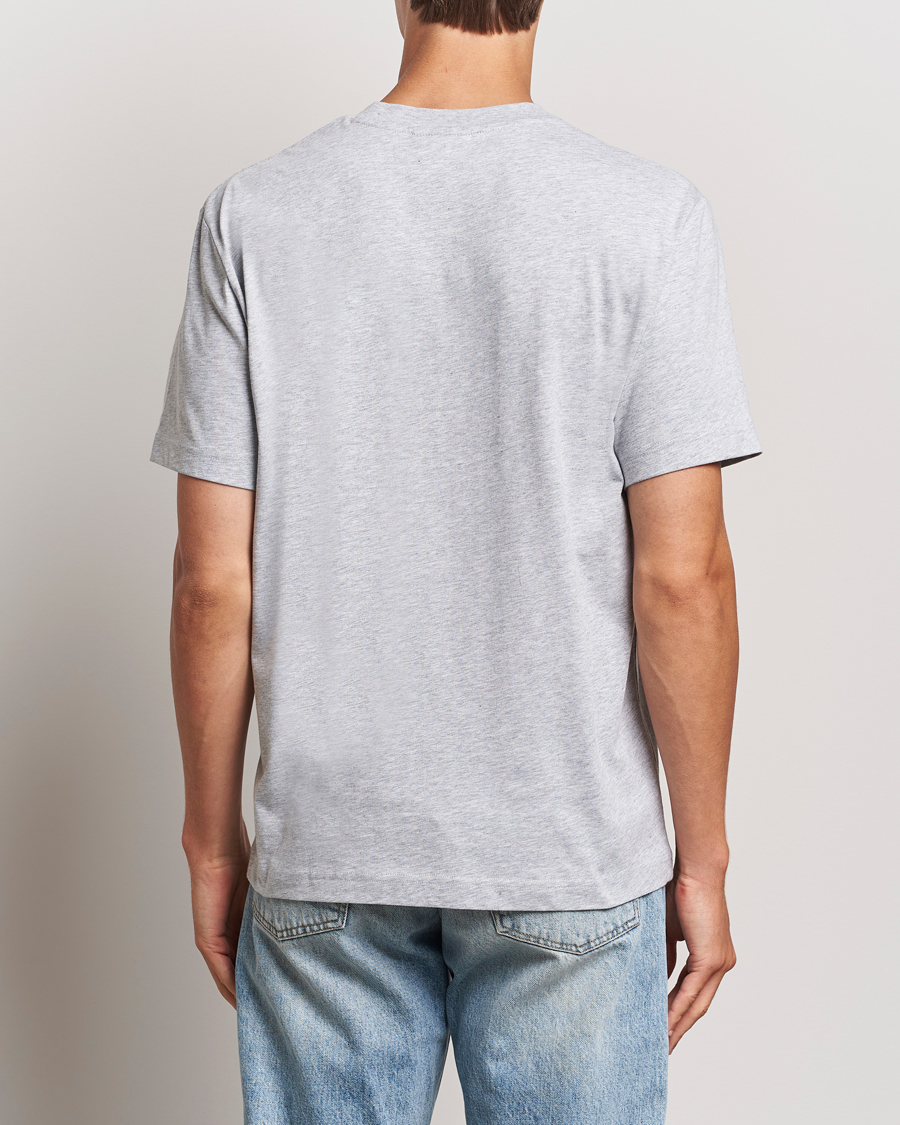 Men | T-Shirts | Lacoste | Crew Neck T-Shirt Silver Chine