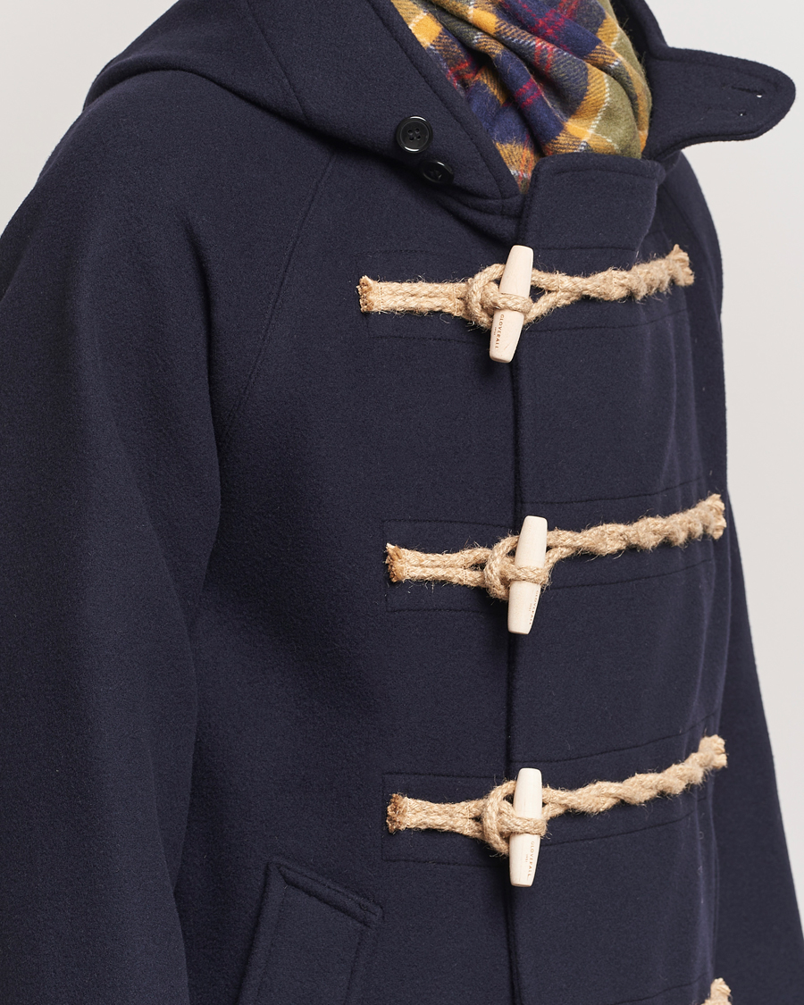 Men | Coats & Jackets | Gloverall | Huxley Duffle Coat Navy