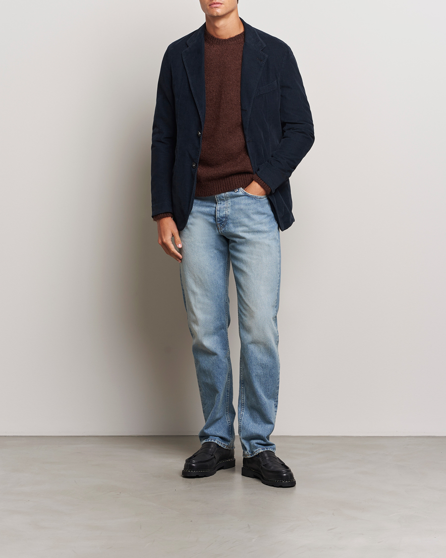 Men | Blazers | Massimo Alba | Baby Corduroy Blazer Navy