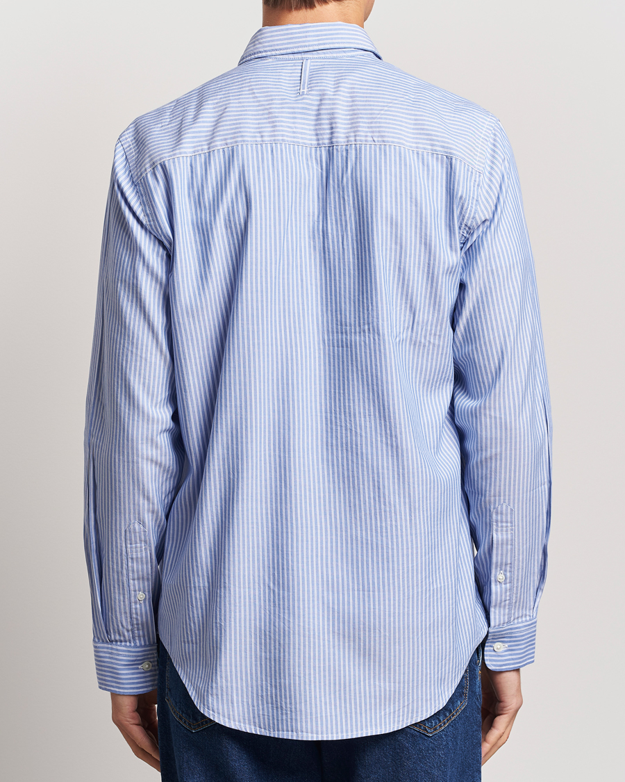 Men | Shirts | NN07 | Arne Tencel Striped Shirt Blue/White