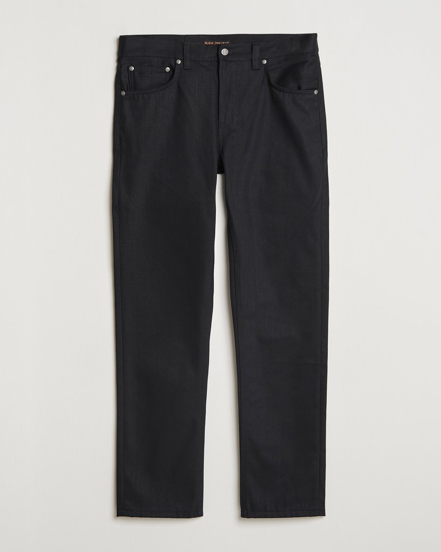 Men | Jeans | Nudie Jeans | Gritty Jackson Jeans Dry Ever Black