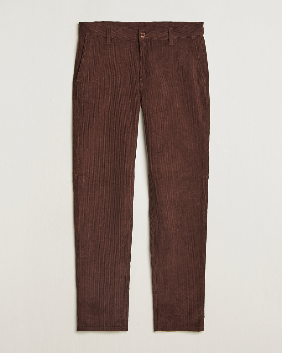 Men | Trousers | Nudie Jeans | Easy Alvin Corduroy Pants Brown