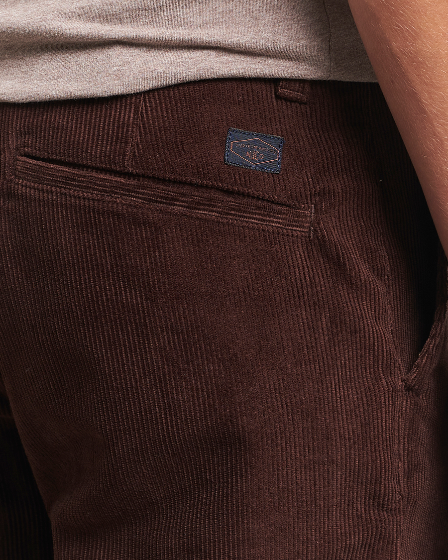Men | Trousers | Nudie Jeans | Easy Alvin Corduroy Pants Brown