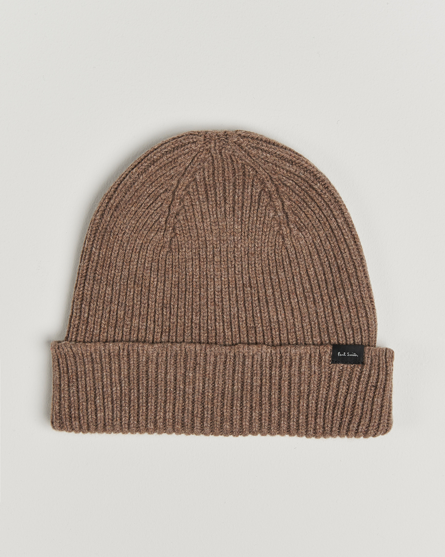 Men | Paul Smith Cashmere Beanie Brown | Paul Smith | Cashmere Beanie Brown