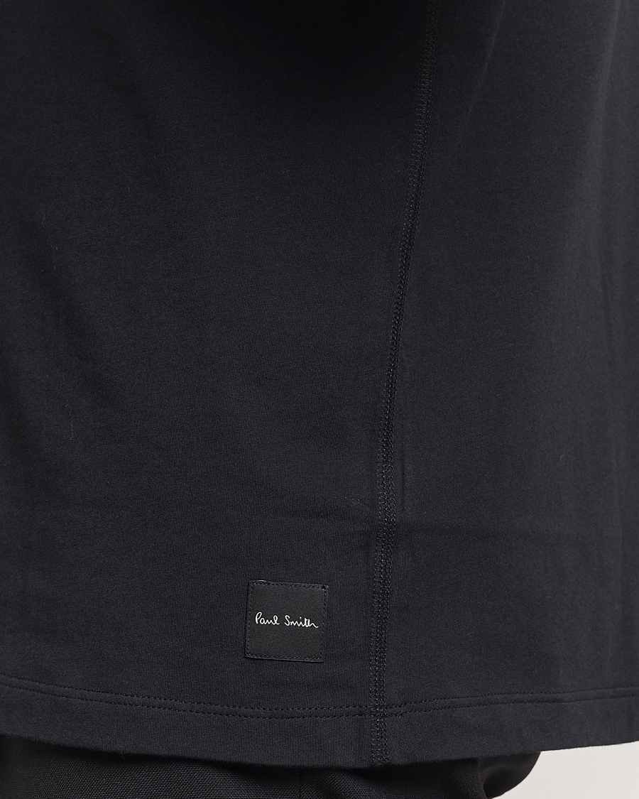 Men | T-Shirts | Paul Smith | Artist Rib Crew Neck T-Shirt Black
