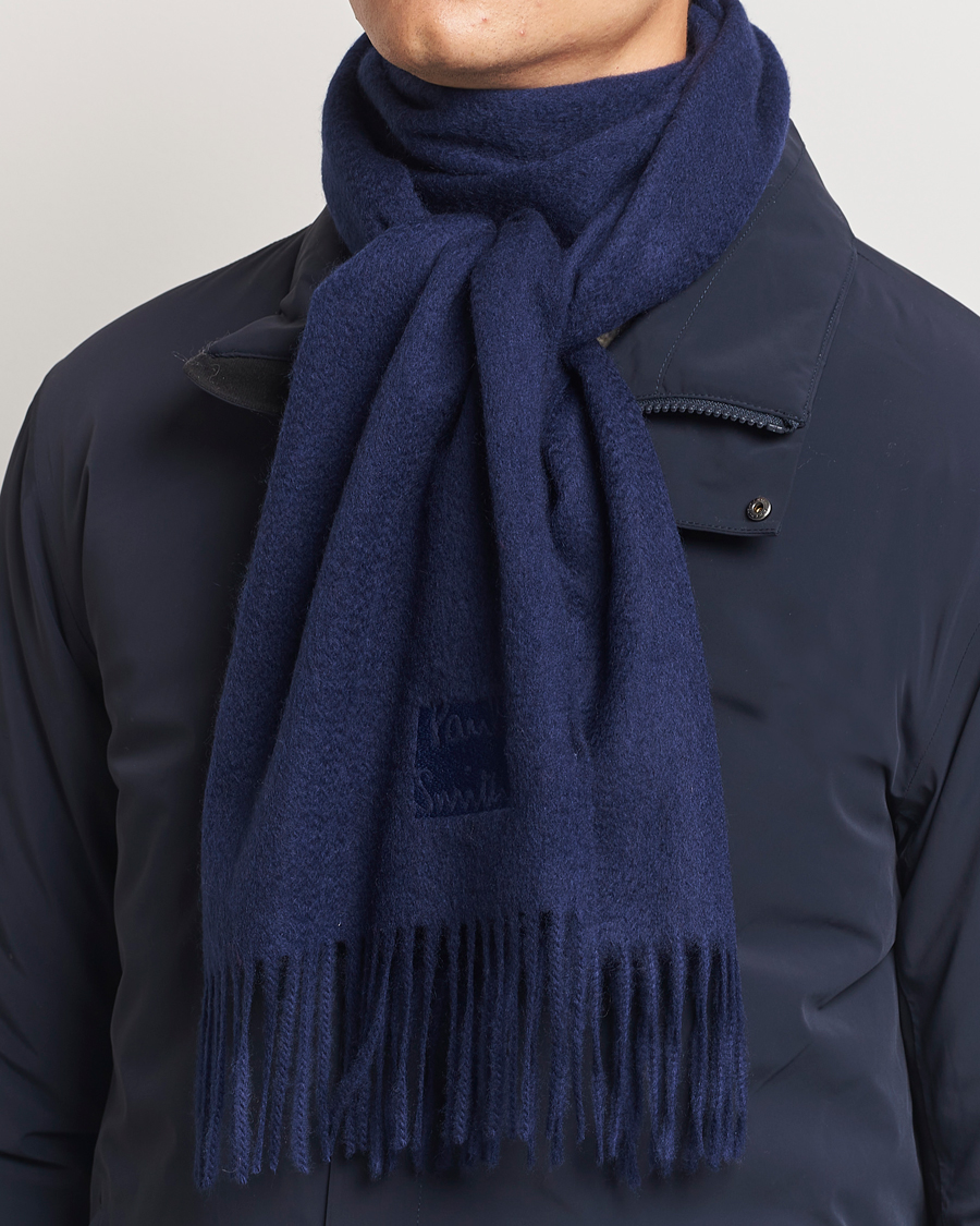 Men | Paul Smith Cashmere Scarf Navy | Paul Smith | Cashmere Scarf Navy