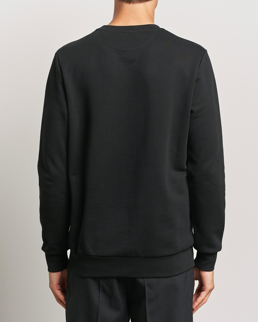 Men | Sweaters & Knitwear | Paul Smith | Embroidery Crew Neck Sweatshirt Black