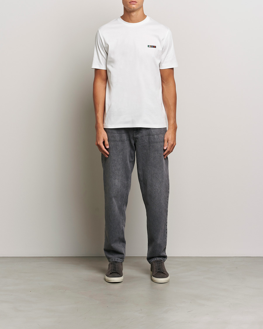 Men | T-Shirts | Paul Smith | Embroidery Crew Neck T-Shirt White