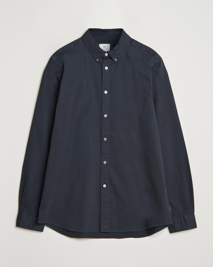 Men | Shirts | PS Paul Smith | Regular Fit Cotton Shirt Navy