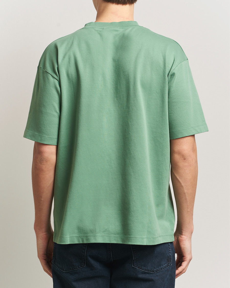 Men | T-Shirts | Drôle de Monsieur | Classic Slogan T-Shirt Water Green