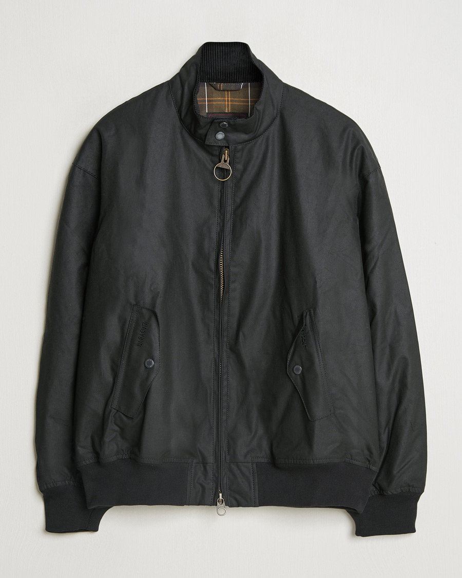 Men | Coats & Jackets | Baracuta | x Barbour Wax Jacket Black