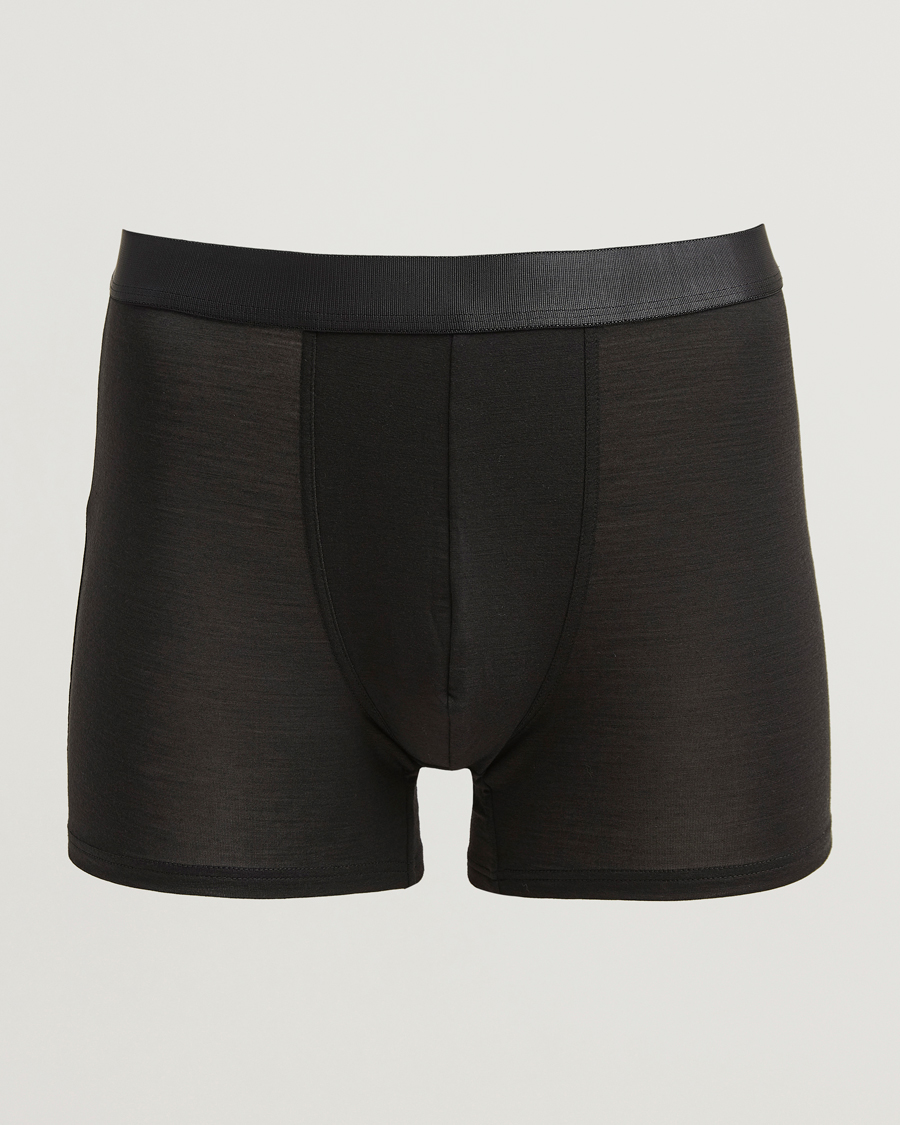 Men | Underwear & Socks | CDLP | Wool Boxer Brief Black