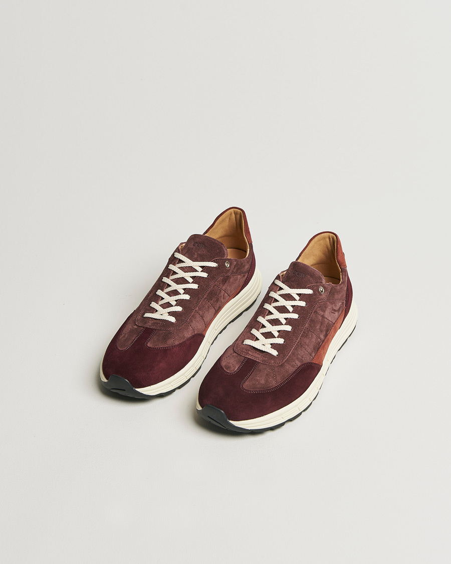 Men | CQP Renna Suede Runner Burgundy | CQP | Renna Suede Runner Burgundy