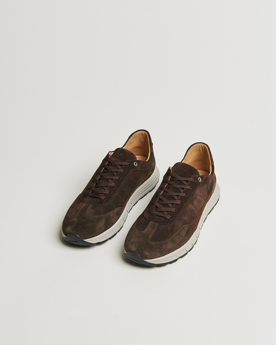 Men | Sneakers | CQP | Renna Suede Runner Dark Brown