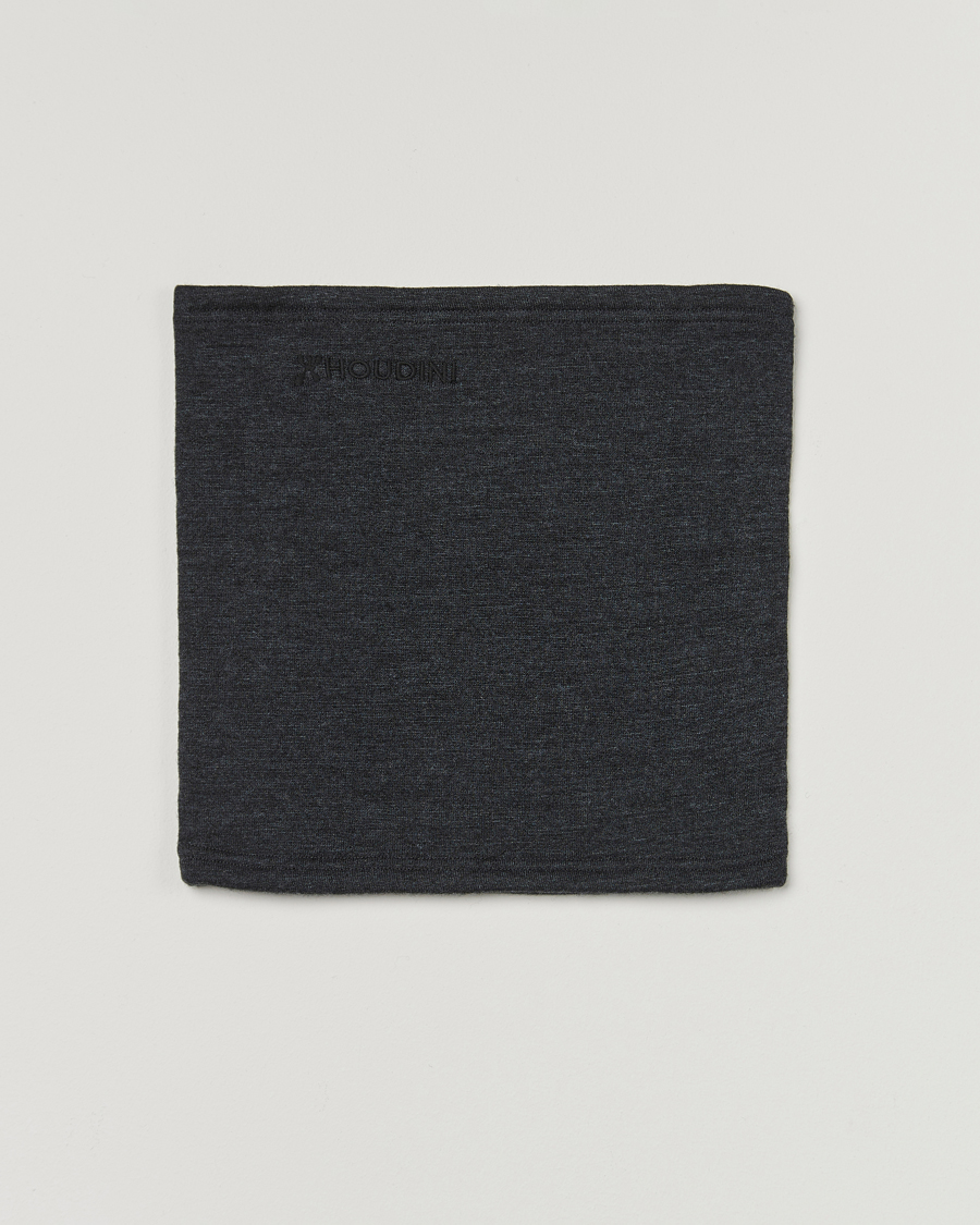 Men | Houdini Alto Wool/Tencel Neck Gaiter True Black | Houdini | Alto Wool/Tencel Neck Gaiter True Black