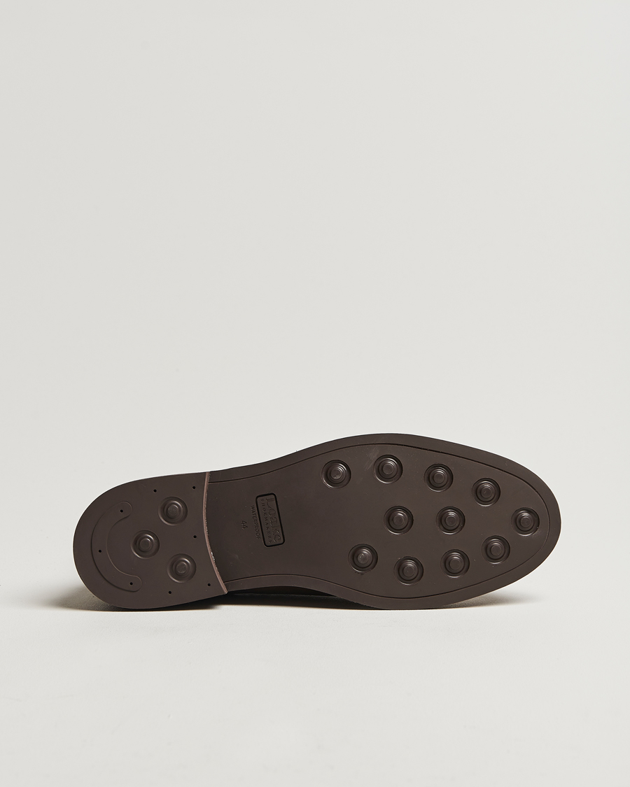 Men | Boots | Loake Shoemakers | Ducksworth Waterproof Chelsea Boot Brown Nubuck