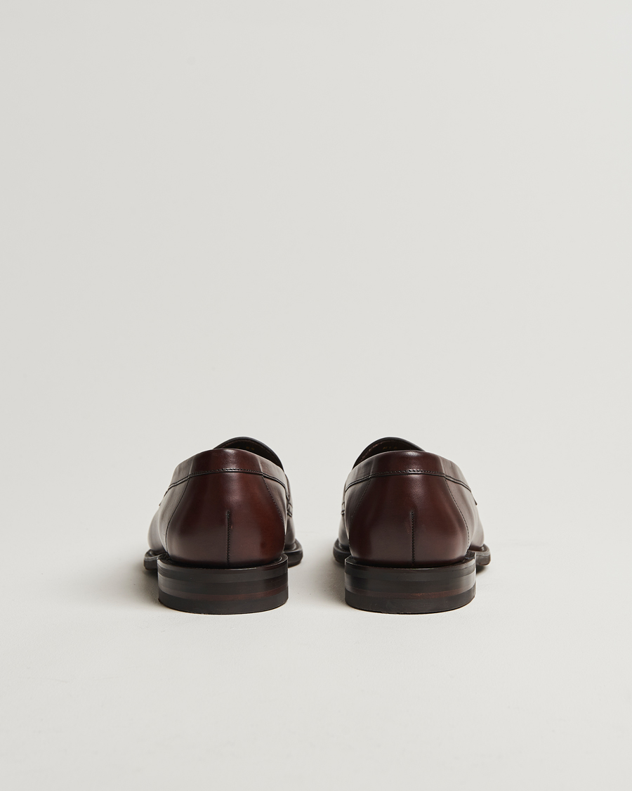 Men | Loafers | Loake Shoemakers | Loake 1880 Imperial Penny Loafer Dark Brown