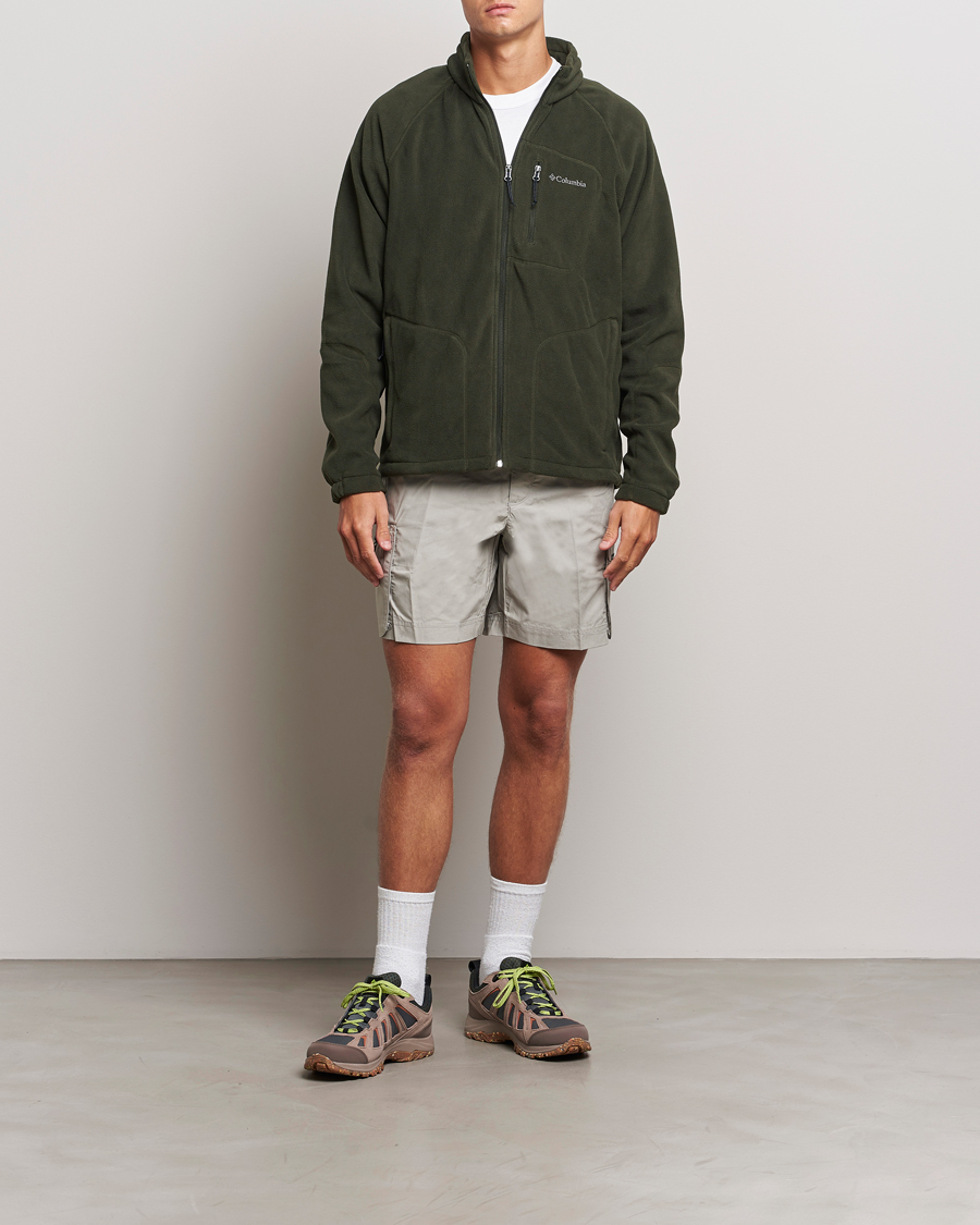 Men | Sweaters & Knitwear | Columbia | Fast Trek II Full Zip Fleece Greenscape