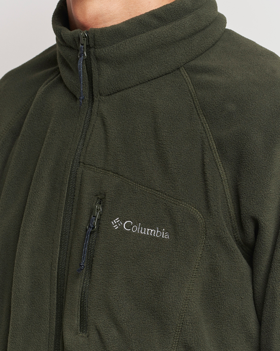 Men | Sweaters & Knitwear | Columbia | Fast Trek II Full Zip Fleece Greenscape