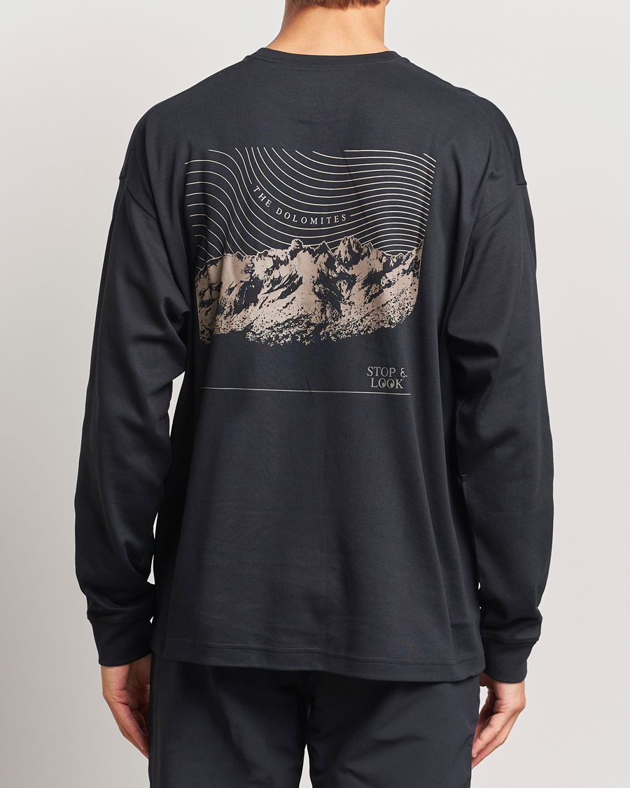 Men | T-Shirts | Columbia | Duxbery Relaxed Long Sleeve T-Shirt Black