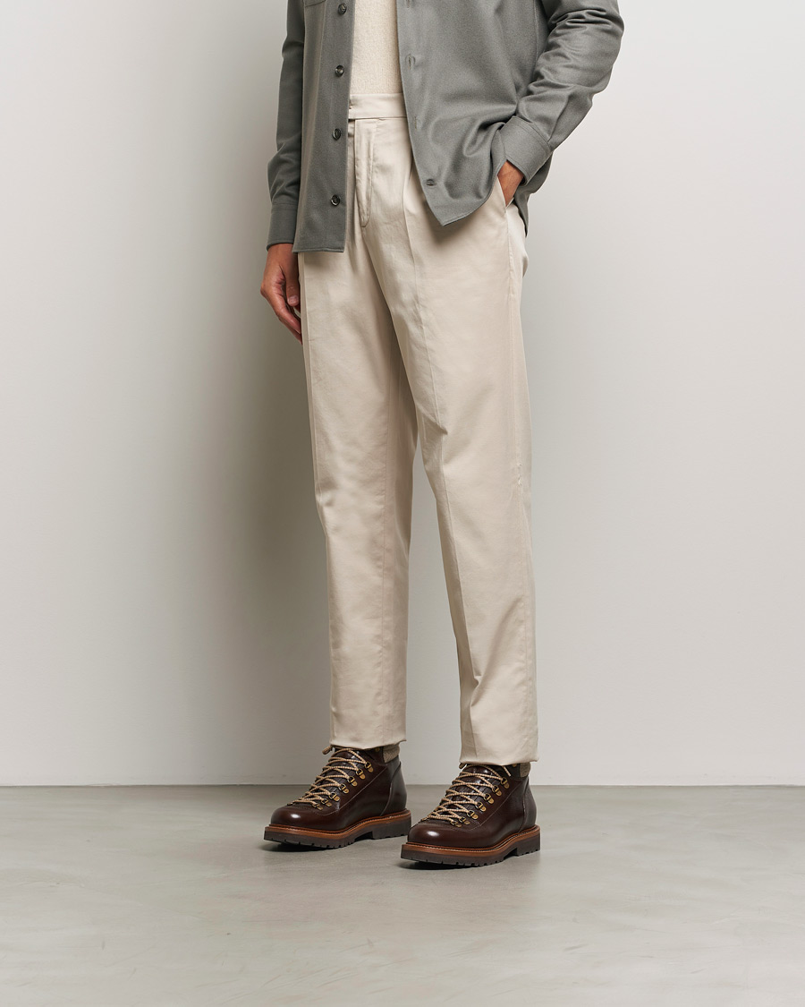 Brunello Cucinelli Winter Boots Dark Brown Calf at CareOfCarl.com