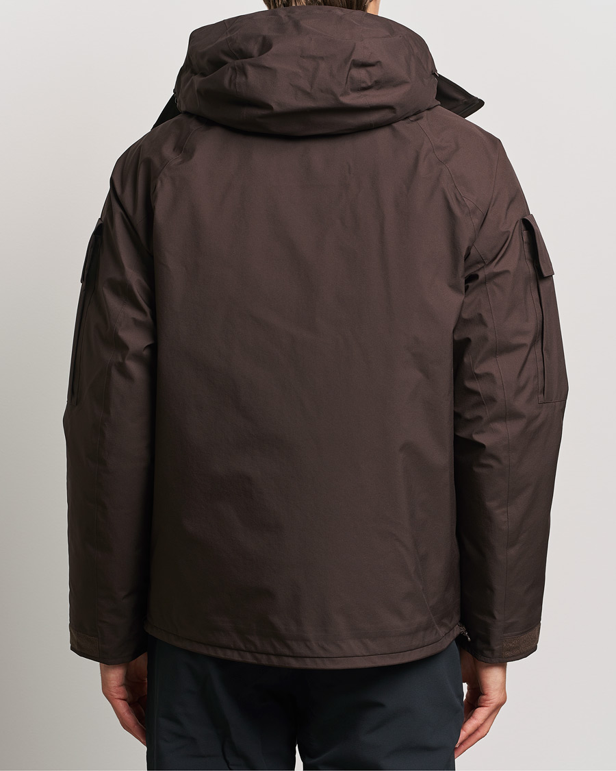 C.P. Company Metropolis Gore-Tex Padded 2 in 1 Jacket Brown at