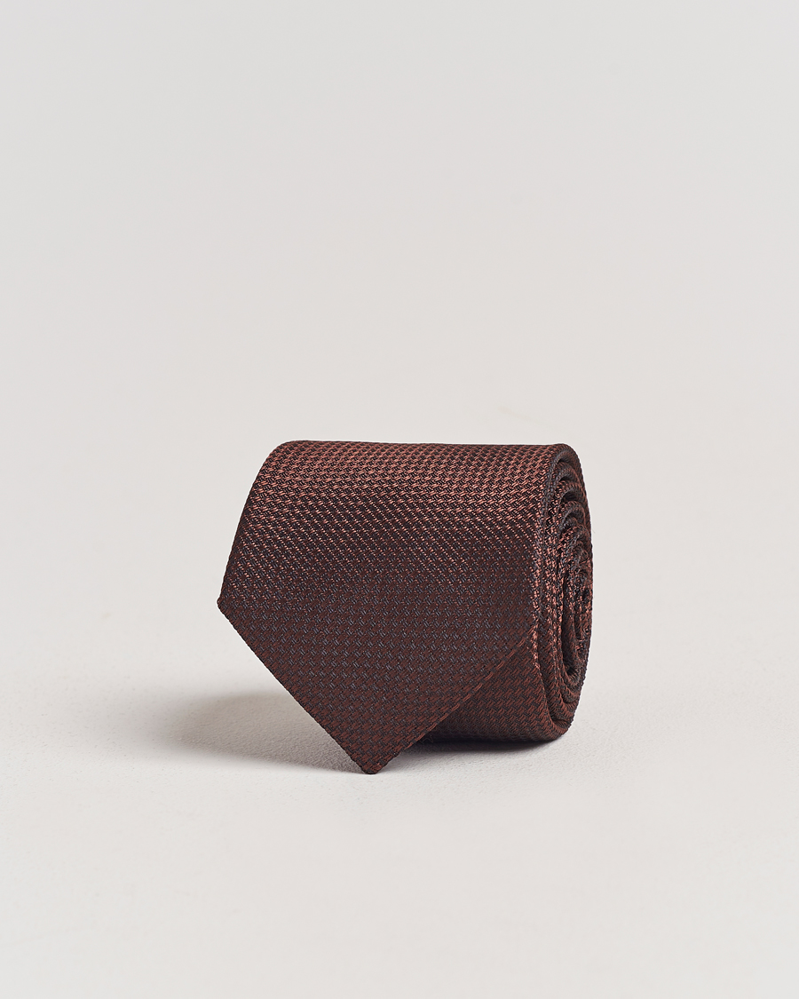 Men | Morris Structure Tie Brown | Morris | Structure Tie Brown
