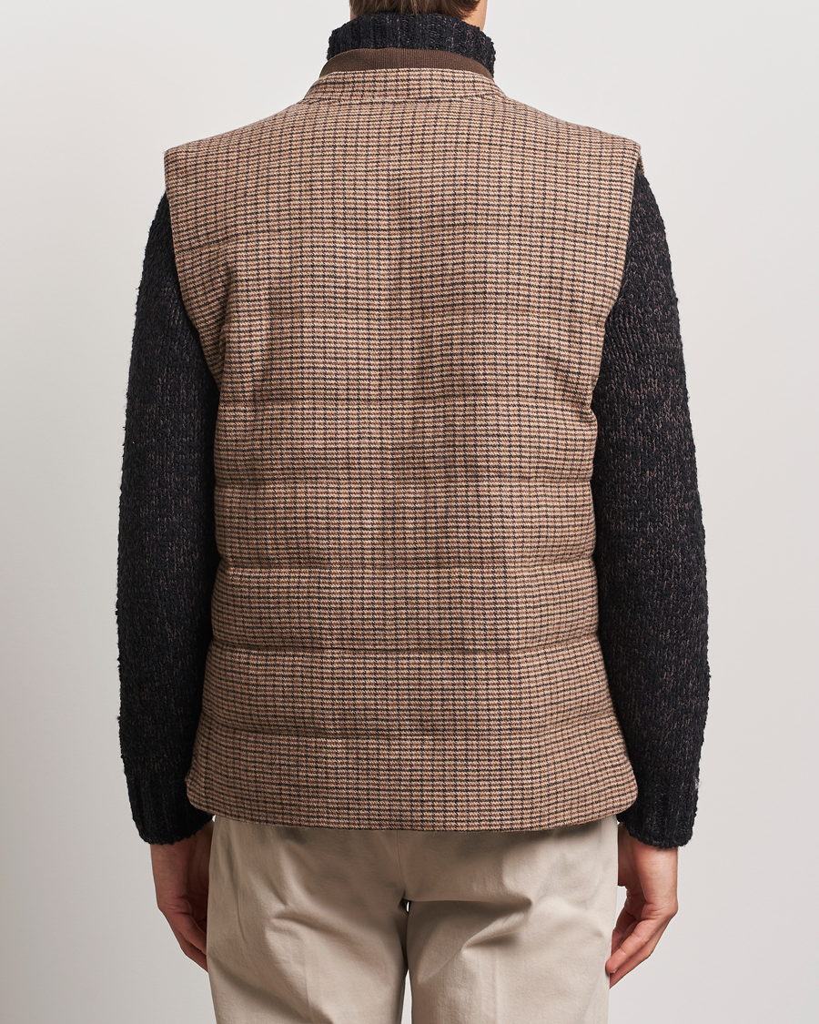 Men | Coats & Jackets | Morris | Welch Wool Gilet Brown