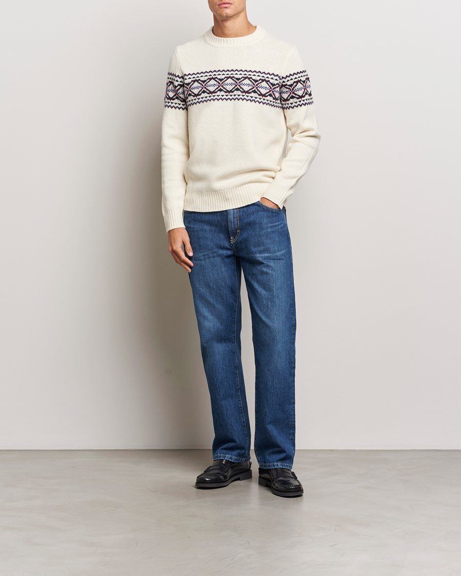 Men | Sweaters & Knitwear | Morris | Marwin Sweater Off White