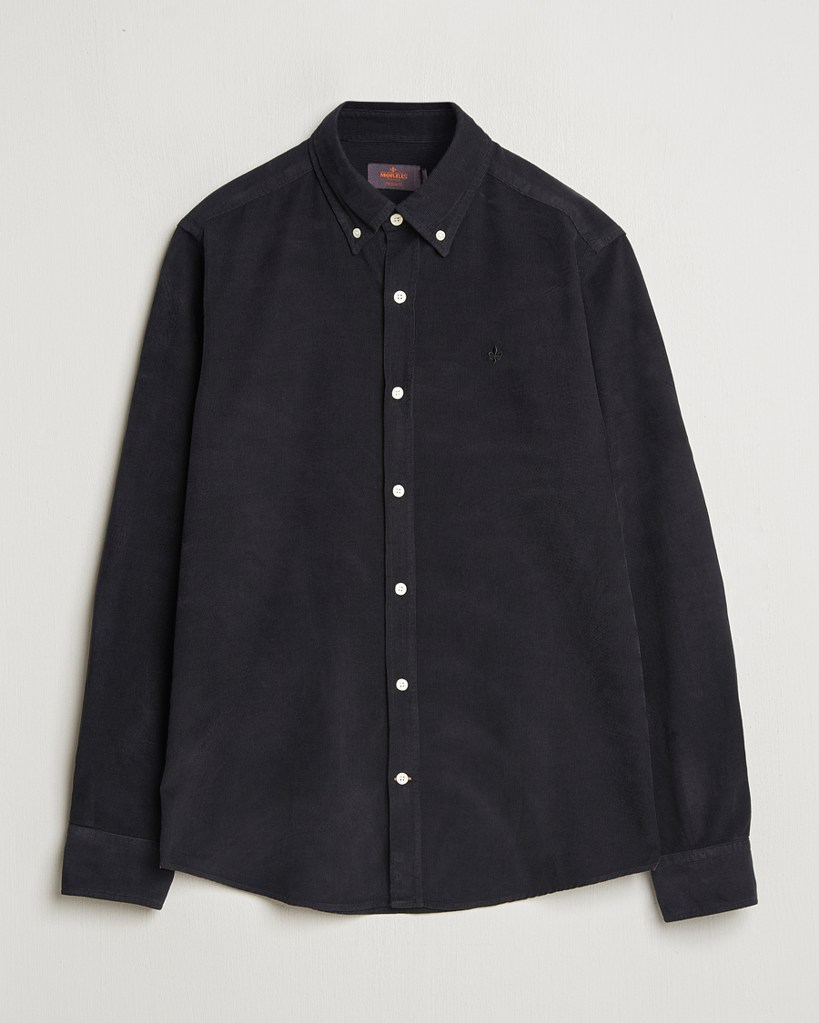 Men | Shirts | Morris | Douglas Corduroy Shirt Grey