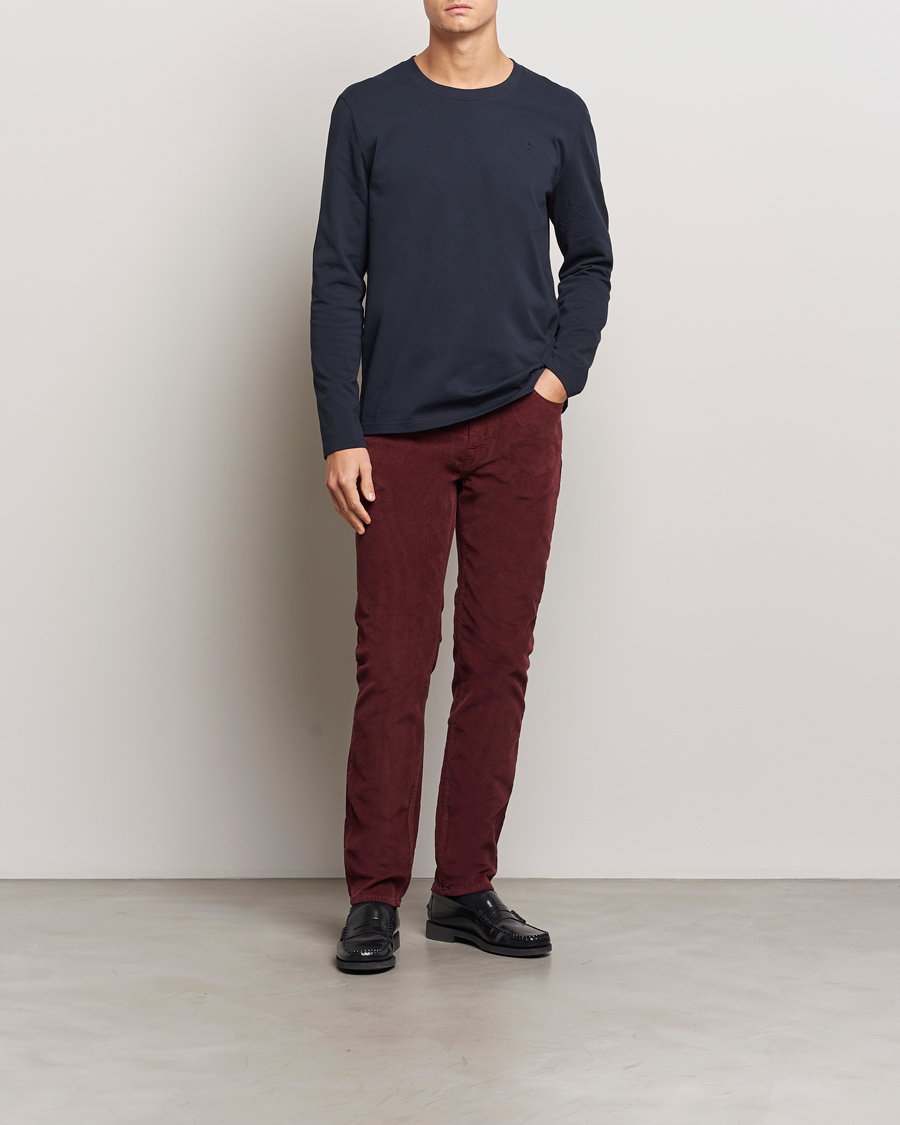 Men | T-Shirts | Morris | Watson Long Sleeve Tee Old Blue