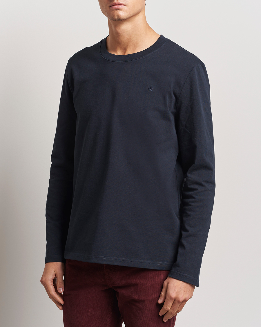 Men | T-Shirts | Morris | Watson Long Sleeve Tee Old Blue