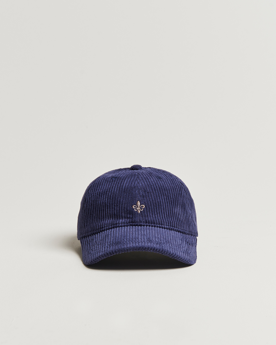 Men | MorrisLily Corduroy CapBlue | Morris | MorrisLily Corduroy CapBlue