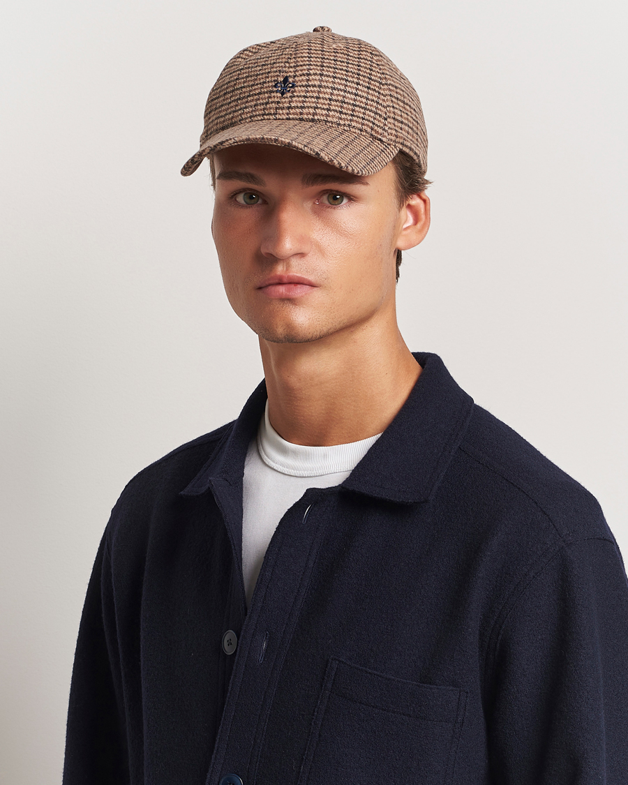 Men | Morris Lily Check Cap Brown | Morris | Lily Check Cap Brown