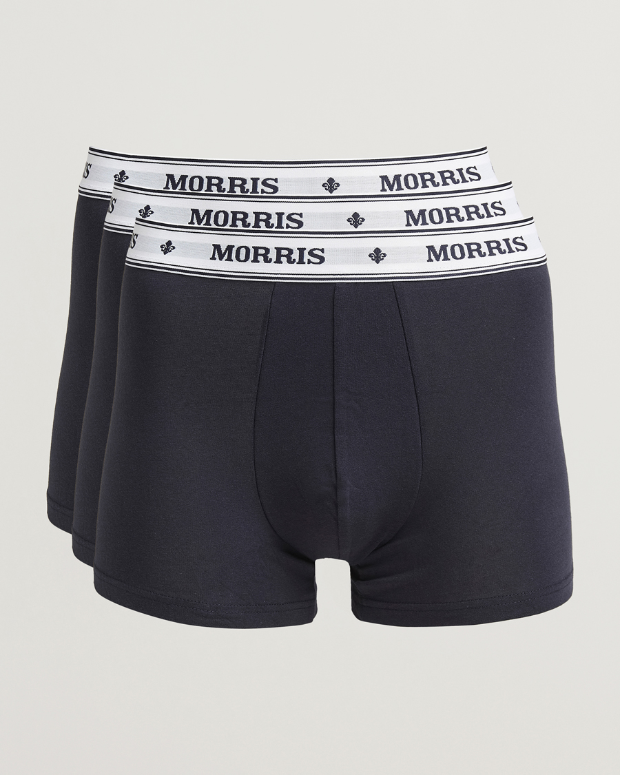 Men | Underwear & Socks | Morris | Boxer Brief 3-Pack Old Blue