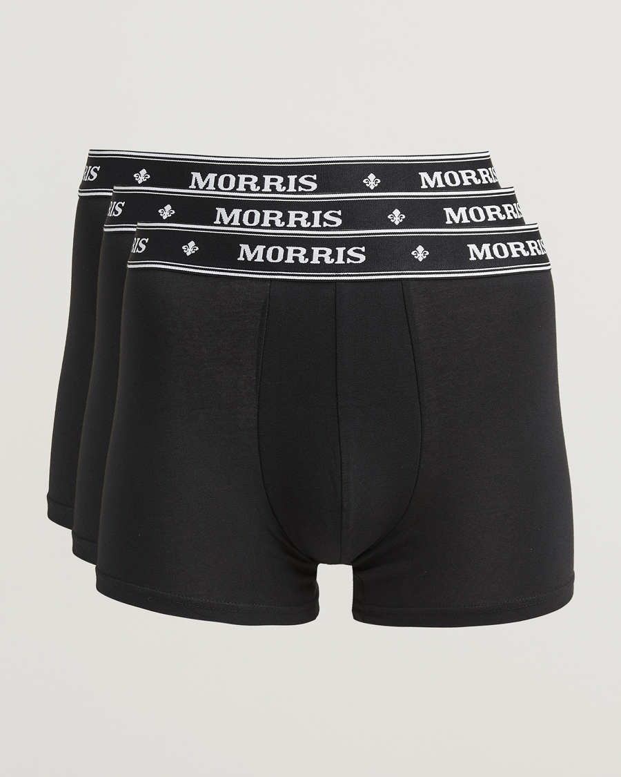 Men | Underwear & Socks | Morris | Boxer Brief 3-Pack Black