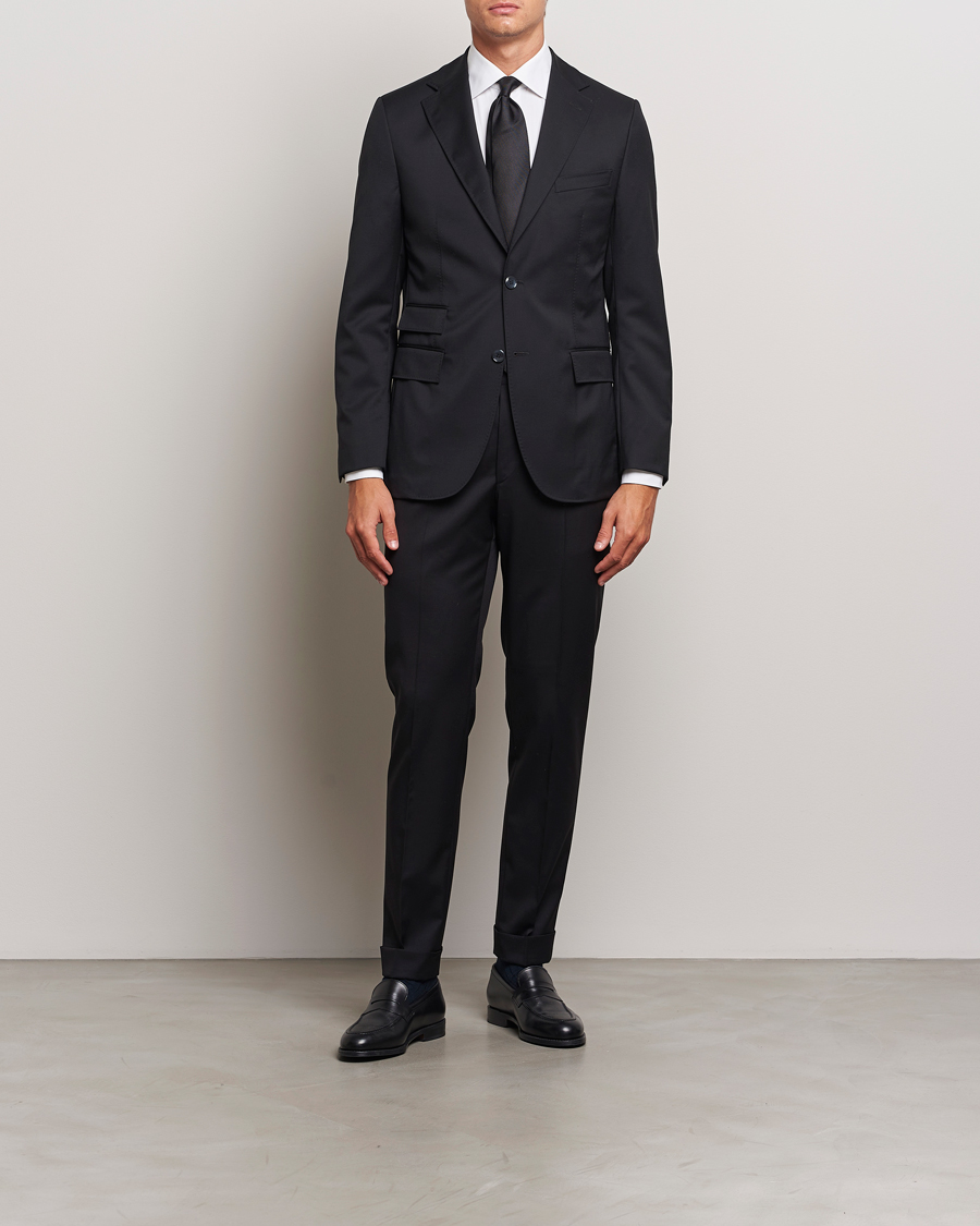 Men | Trousers | Morris | Jack Prestige Trousers Black
