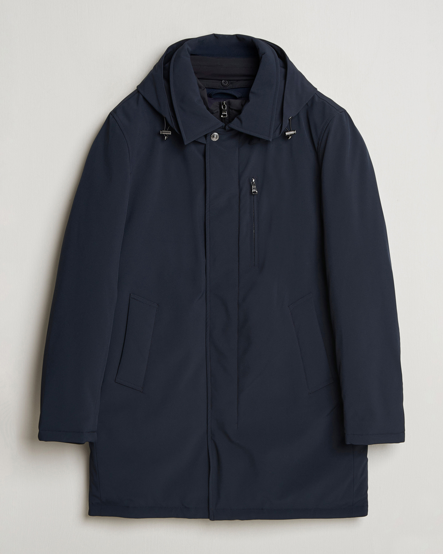 Men | Coats & Jackets | Oscar Jacobson | Wynter Padded Jacket Navy