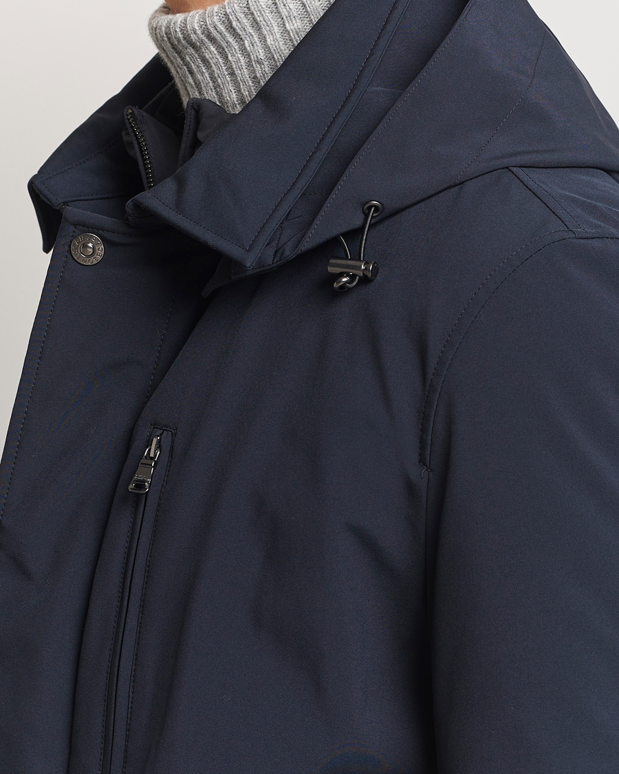 Men | Coats & Jackets | Oscar Jacobson | Wynter Padded Jacket Navy