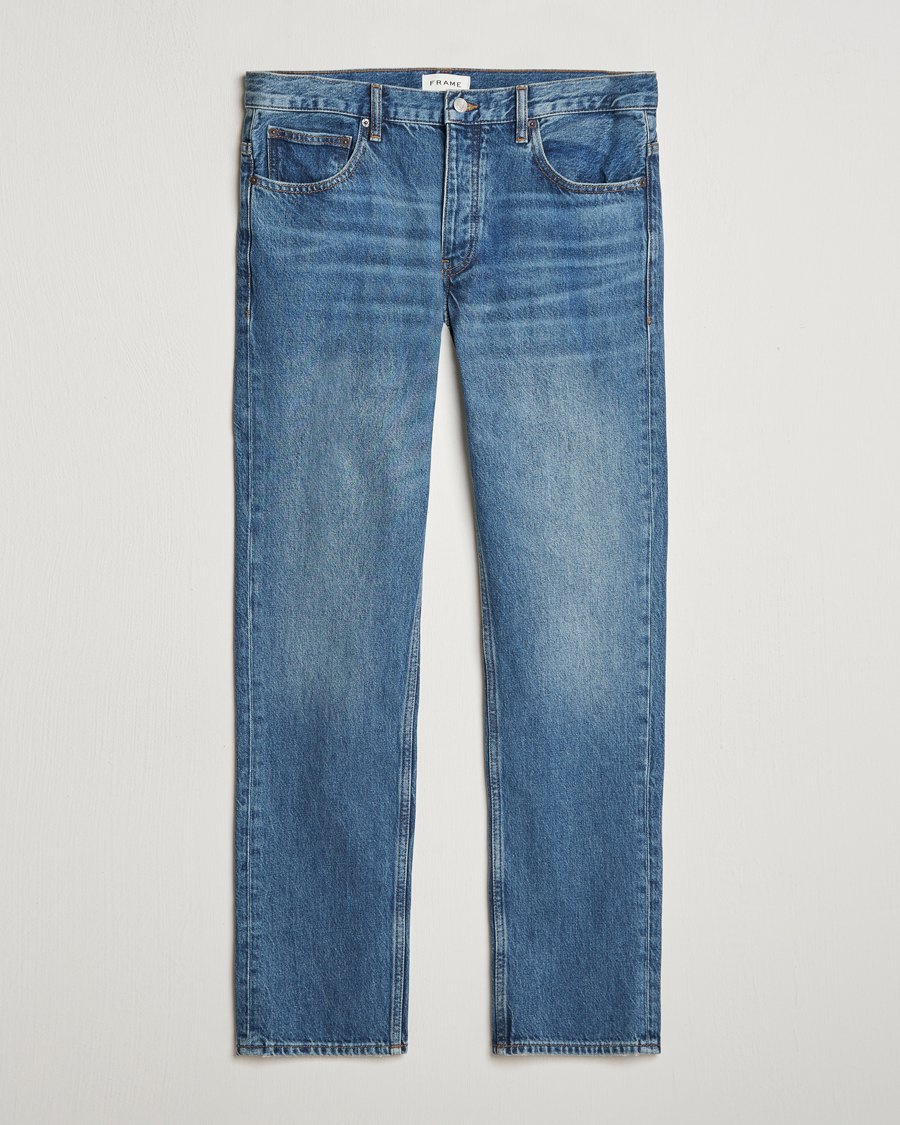 Men | Jeans | FRAME | The Straight Jeans Blue Gold