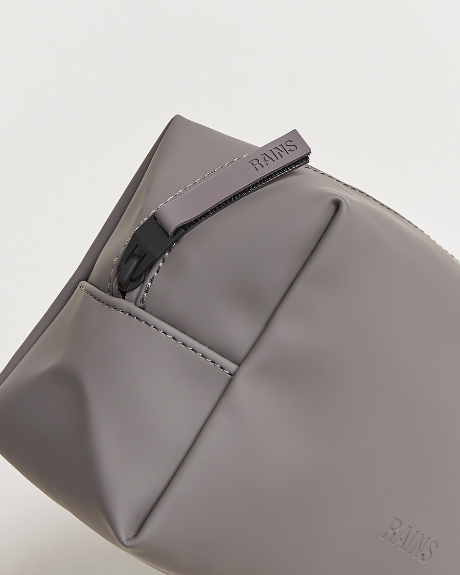 Men | RAINS Washbag Small Grey | RAINS | Washbag Small Grey