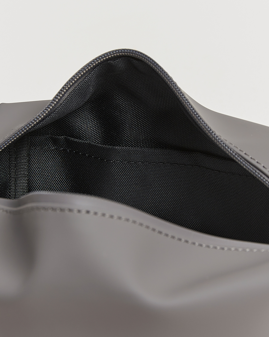 Men | RAINS Washbag Small Grey | RAINS | Washbag Small Grey