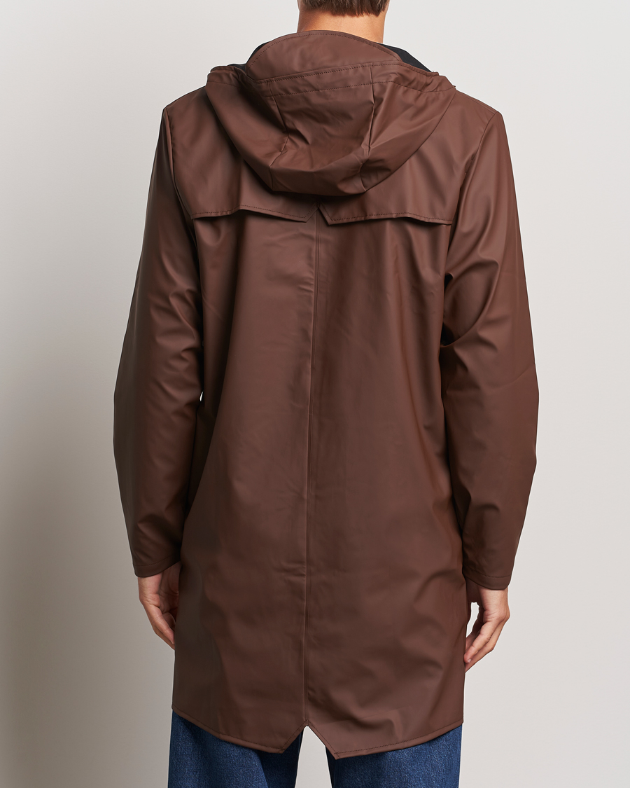 Men | Coats & Jackets | RAINS | Long Jacket Frame Brown