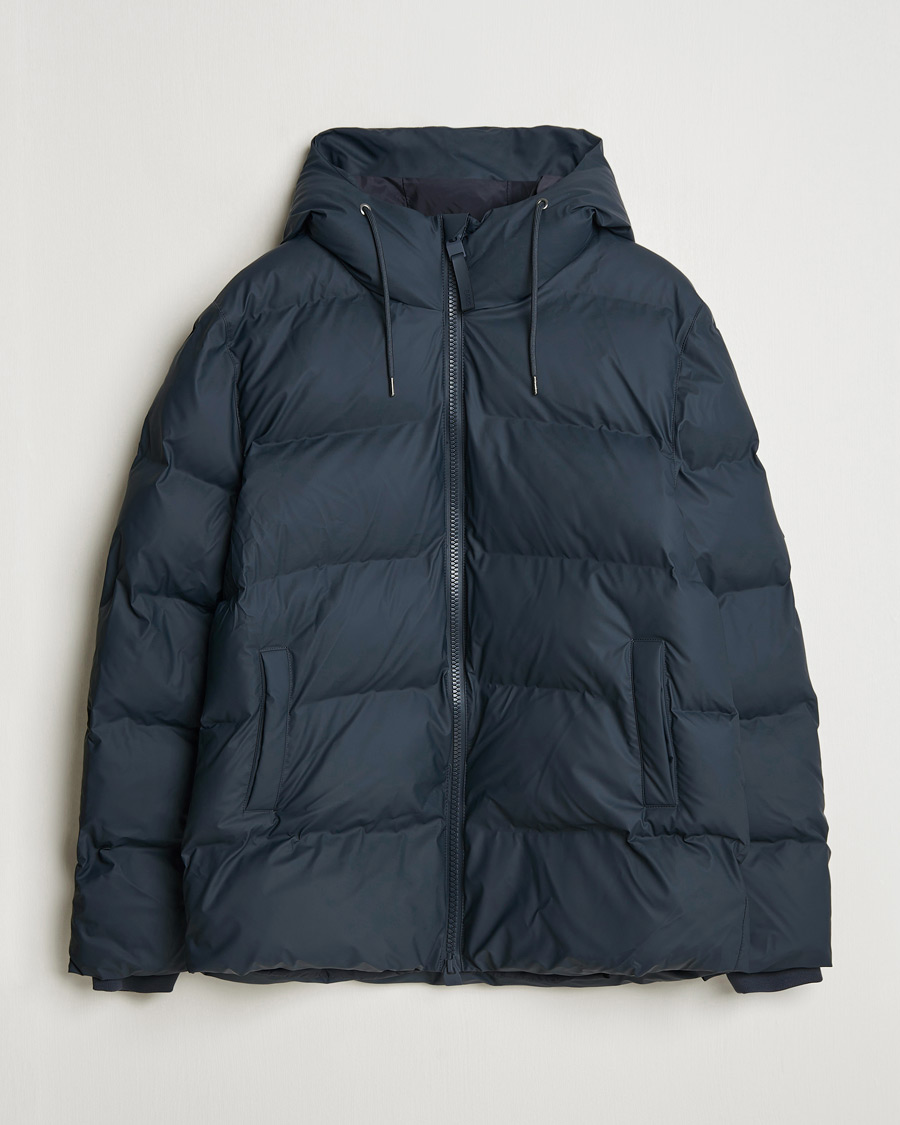 Men | Coats & Jackets | RAINS | Alta Puffer Jacket Navy